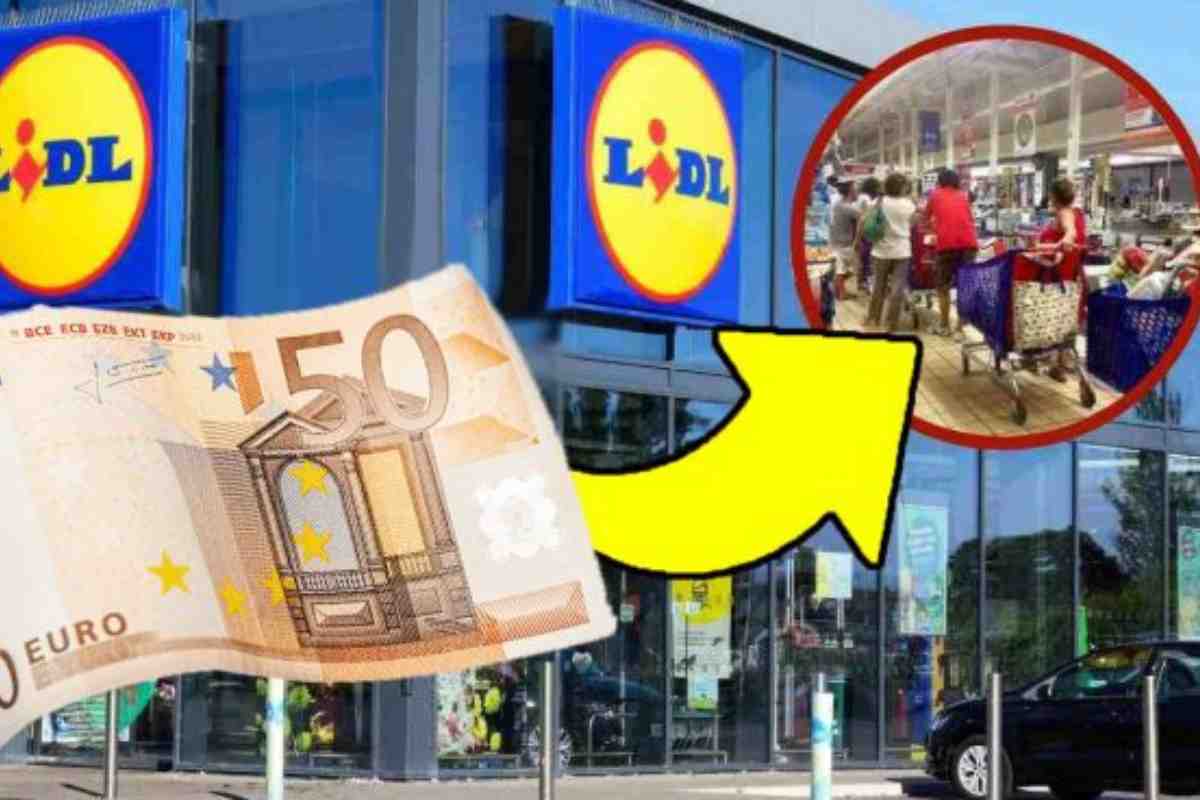 lidl e banconota da 50€